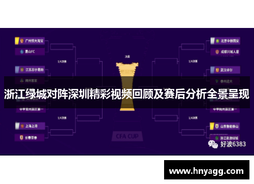 浙江绿城对阵深圳精彩视频回顾及赛后分析全景呈现